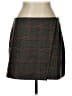 Old Navy Plaid Gray Brown Casual Skirt Size L - photo 1