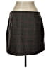 Old Navy Plaid Gray Brown Casual Skirt Size L - photo 2