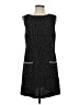 Max Studio Tweed Black Cocktail Dress Size S (estimated) - photo 1