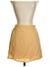 Melrose Solid Yellow Casual Skirt Size S (estimated) - photo 1