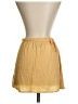 Melrose Solid Yellow Casual Skirt Size S (estimated) - photo 2