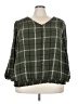 Avenue Green 3/4 Sleeve Blouse Size 30 - 32 Plus - photo 1