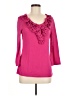 Peck & Peck Pink 3/4 Sleeve Top Size M - photo 1