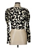 Shein Black Long Sleeve Blouse Size L - photo 1