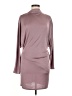 Zara 100% Polyester Solid Gray Cocktail Dress Size M - photo 1
