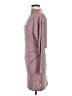 Zara 100% Polyester Solid Gray Cocktail Dress Size M - photo 5