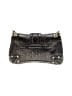 Metrocity Snake Print Solid Black Tote One size - photo 3