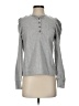 Ann Taylor LOFT Gray Long Sleeve Top Size XS - photo 1