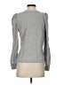 Ann Taylor LOFT Gray Long Sleeve Top Size XS - photo 2