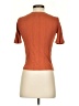 Madewell Orange Short Sleeve Top Size XXS - photo 2