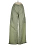 Edikted 100% Polyester Green Cargo Pants Size XS - photo 1