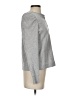 Ann Taylor LOFT Gray Long Sleeve Top Size XS - photo 4