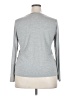 Talbots Gray Long Sleeve T-Shirt Size 18-20 (2X) - photo 2