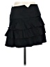 BSB Collection Solid Black Casual Skirt Size S - photo 1