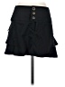 BSB Collection Solid Black Casual Skirt Size S - photo 2
