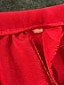 Unbranded Solid Red Casual Skirt Size 12 - photo 4