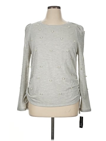 INC International Concepts Long Sleeve Top (view 1)