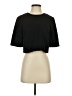 French Connection 100% Polyester Black Short Sleeve Top Size 2 - photo 1