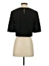 French Connection 100% Polyester Black Short Sleeve Top Size 2 - photo 2
