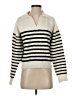 Lulus Stripes Ivory Pullover Sweater Size S - photo 1