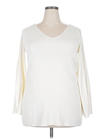 Lafayette 148 New York 3/4 Sleeve Top (view 1)