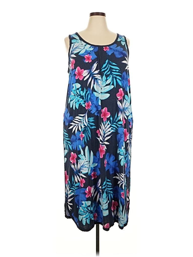 Pre-owned Secret Treasures Casual Dress In Blue