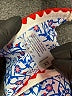 Unbranded Print Blue Swimsuit Bottoms Size XS - photo 3