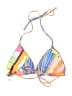 Unbranded Print Yellow Swimsuit Top Size M - photo 2