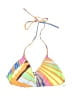 Unbranded Print Yellow Swimsuit Top Size M - photo 1