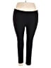 Ave Leisure Solid Black Active Pants Size 18 - photo 1