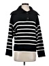 Zara Stripes Black Pullover Sweater Size S - photo 1
