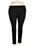 Ave Leisure Solid Black Active Pants Size 18 - photo 2