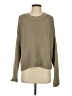MIOU MUSE Solid Tan Pullover Sweater Size S - photo 1