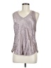 LA Made Gray Sleeveless Blouse Size M - photo 1