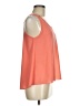 Final Touch Orange Sleeveless Blouse Size M - photo 4