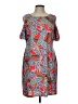 Ronni Nicole Paisley Red Casual Dress Size 10 (petite) - photo 1