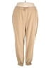 Shein Curve 100% Polyester Solid Tan Casual Pants Size 18 Plus (3) - photo 1
