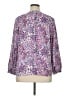 Talbots 100% Polyester Purple 3/4 Sleeve Blouse Size XL - photo 2