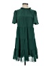 Shein Solid Green Casual Dress Size 4 - photo 1