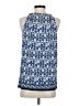 Max Studio Blue Sleeveless Blouse Size S - photo 2