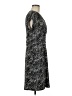 Worthington Print Black Casual Dress Size M - photo 4
