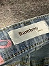Bamboo Print Blue Jeans Size 7 - photo 7