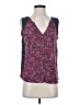 Hinge Purple Sleeveless Blouse Size XS - photo 1