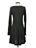 Express Solid Gray Casual Dress Size XS - photo 2