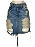 Carmar 100% Cotton Blue Denim Skirt Size 25 waist - photo 1