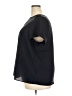 Lands' End 100% Polyester Black Short Sleeve Top Size 18W - photo 5