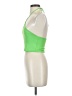 Zara Solid Green Tank Top Size S - photo 5