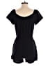 Ann Taylor LOFT Outlet 100% Rayon Solid Black Romper Size XS - photo 2