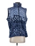 Three Hearts 100% Polyester Blue Vest Size L - photo 1