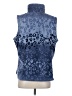Three Hearts 100% Polyester Blue Vest Size L - photo 2